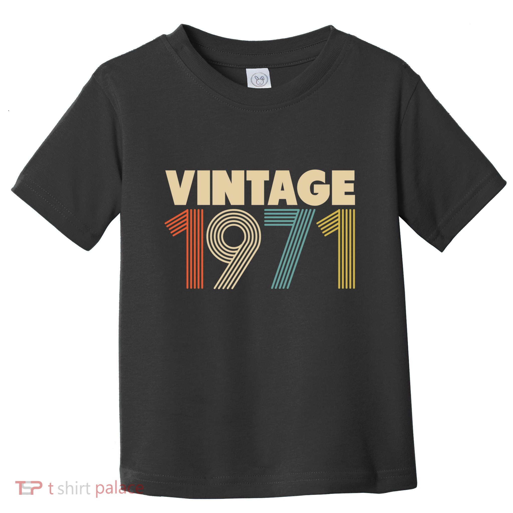 Vintage 1971 47th Birthday Toddler T-Shirt