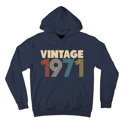 Vintage 1971 47th Birthday Hoodie