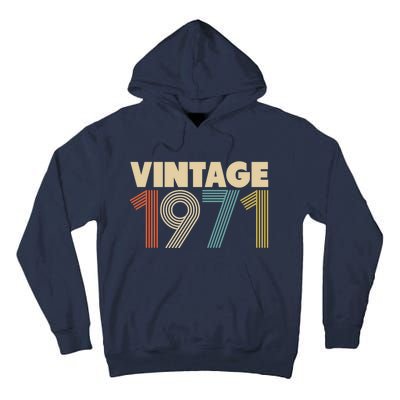 Vintage 1971 47th Birthday Tall Hoodie