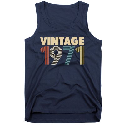 Vintage 1971 47th Birthday Tank Top