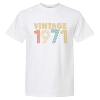 Vintage 1971 47th Birthday Garment-Dyed Heavyweight T-Shirt