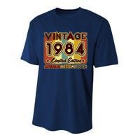 Vintage 1984 40th Birthday Limited Edition Awesome Epic Legend Performance Sprint T-Shirt