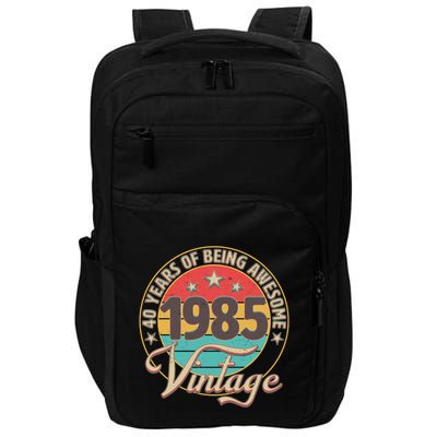 Vintage 1985 40 Years Of Being Awesome Impact Tech Backpack