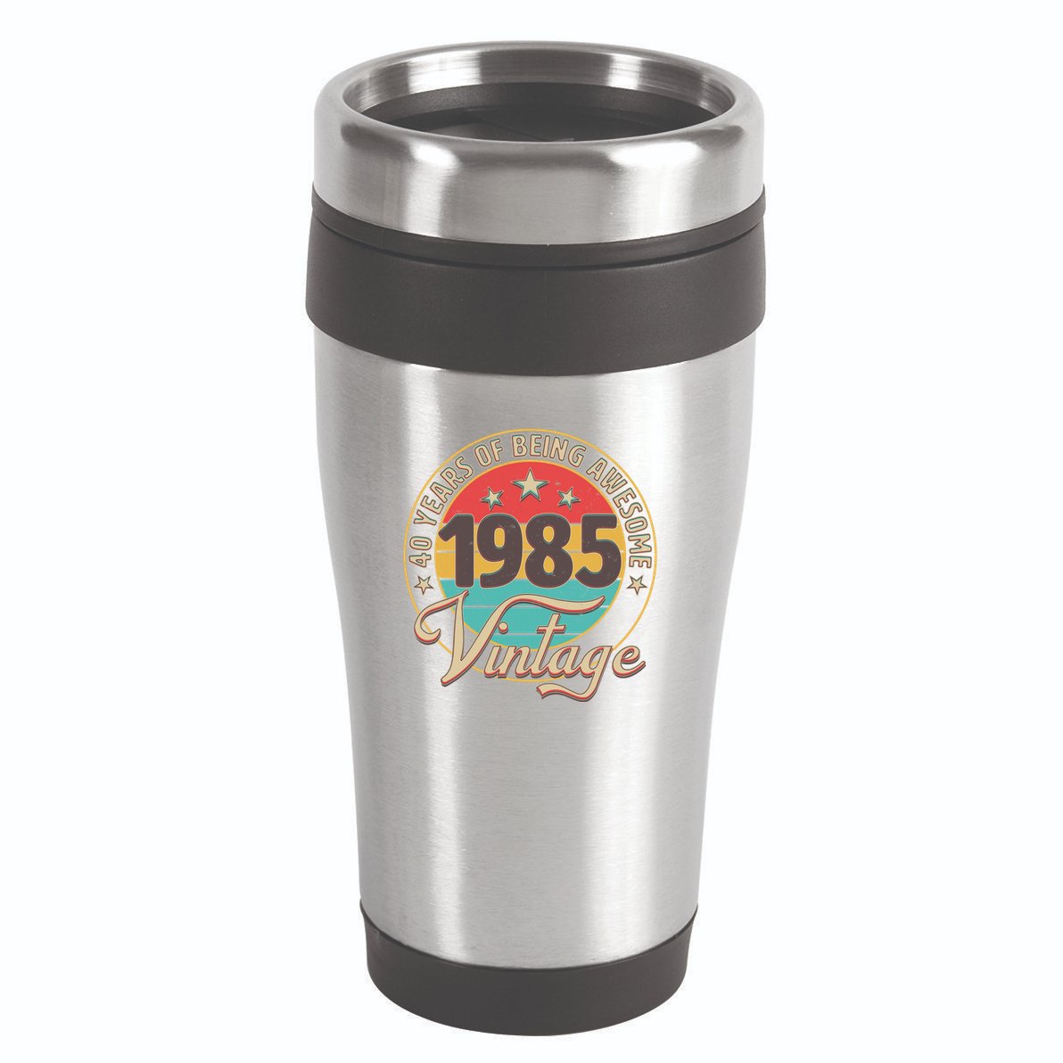 Vintage 1985 40 Years Of Being Awesome 16oz Travel Tumbler