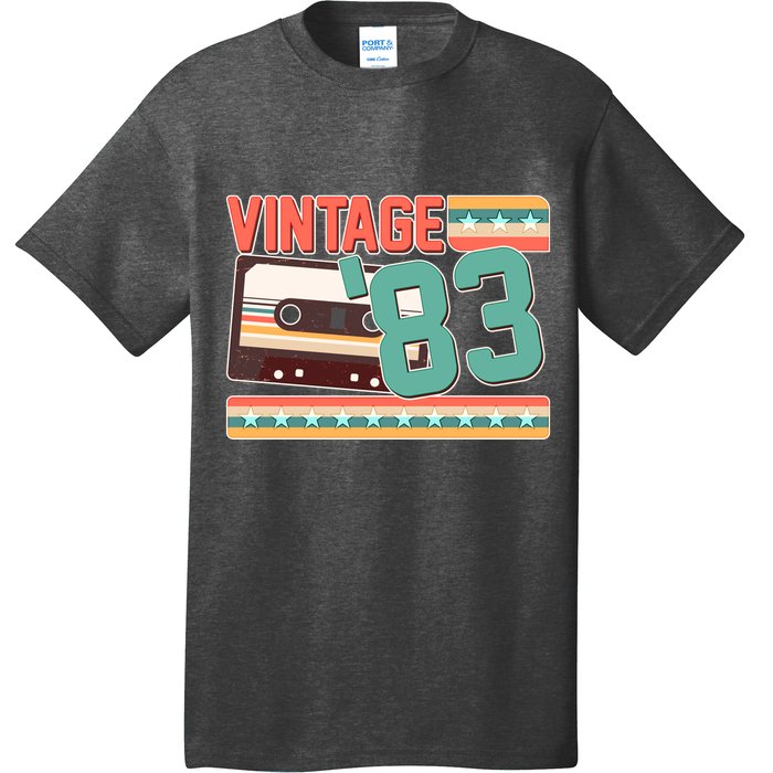 Vintage 1983 40th Birthday Cassette Tape T-Shirt