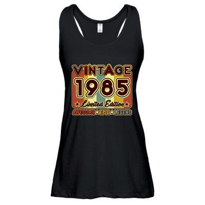 Vintage 1985 40th Birthday Limited Edition Awesome Epic Legend Ladies Essential Flowy Tank