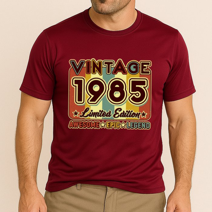 Vintage 1985 40th Birthday Limited Edition Awesome Epic Legend Performance Shirt