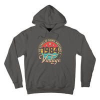 Vintage 1984 40 Years Of Being Awesome Tall Hoodie