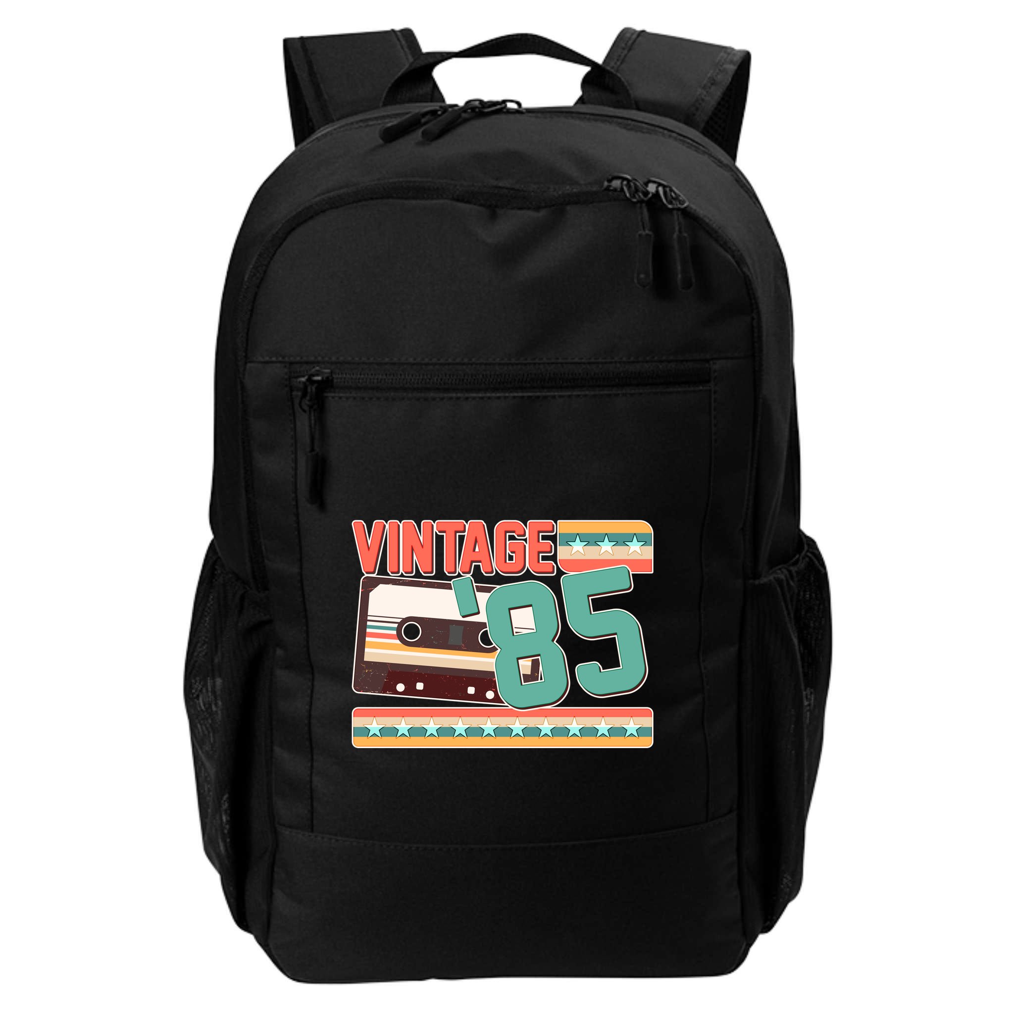 Vintage 1985 40th Birthday Cassette Tape Backpack