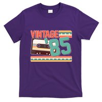 Vintage 1985 40th Birthday Cassette Tape T-Shirt