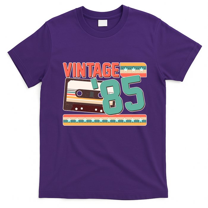Vintage 1985 40th Birthday Cassette Tape T-Shirt