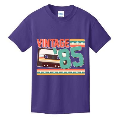 Vintage 1985 40th Birthday Cassette Tape Kids T-Shirt