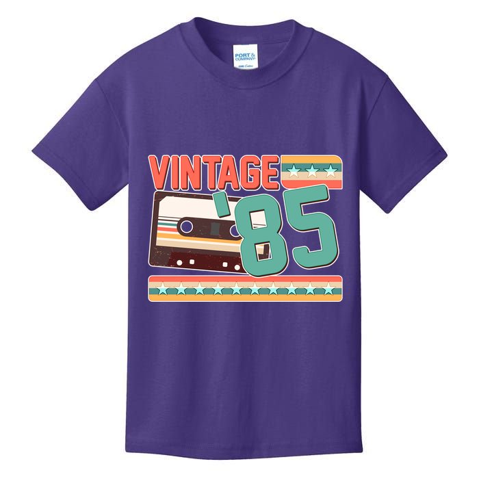Vintage 1985 40th Birthday Cassette Tape Kids T-Shirt