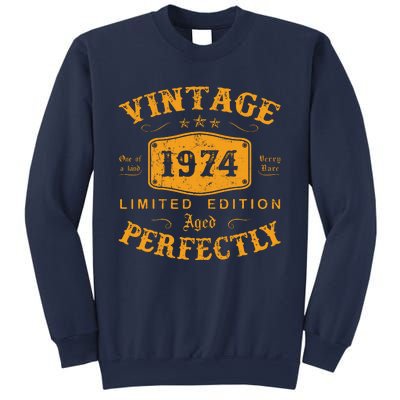 Vintage 1974 48 Birthday Gifts 48th Birthday Gifts Sweatshirt