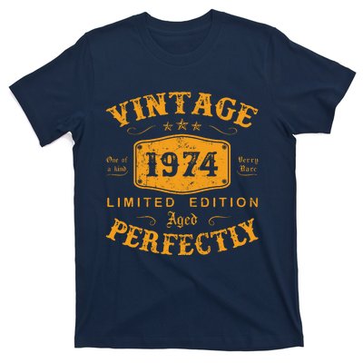 Vintage 1974 48 Birthday Gifts 48th Birthday Gifts T-Shirt