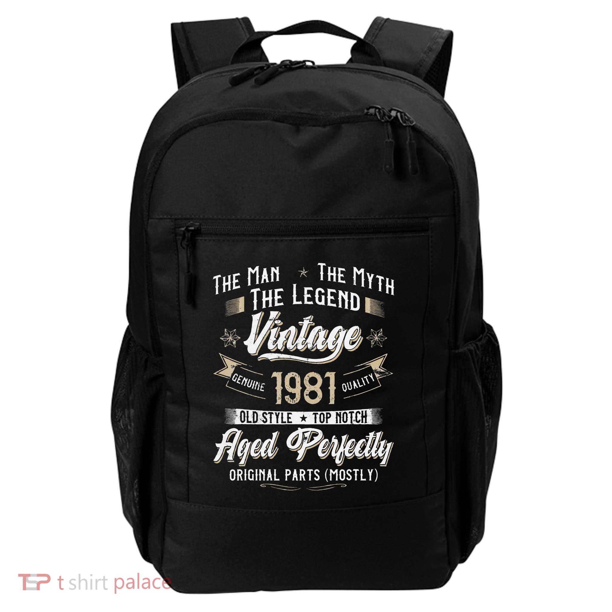 Vintage 1981 42nd Birthday Gift 42 Years Old Backpack
