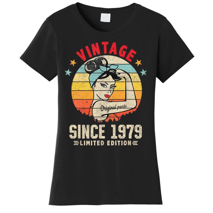 Vintage 1979 45th Bday Funny 45 Year Old Birthday Women's T-Shirt