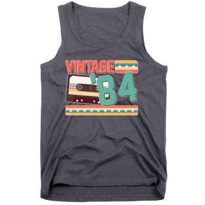 Vintage 1984 40th Birthday Cassette Tape Tank Top