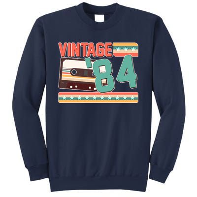 Vintage 1984 40th Birthday Cassette Tape Sweatshirt