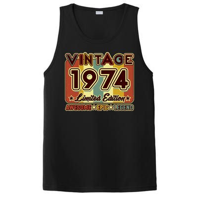 Vintage 1974 50th Birthday Limited Edition Awesome Epic Legend PosiCharge Competitor Tank