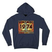 Vintage 1974 50th Birthday Limited Edition Awesome Epic Legend Tall Hoodie