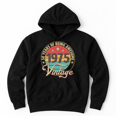 Vintage 1975 50 Years Of Being Awesome Hoodie