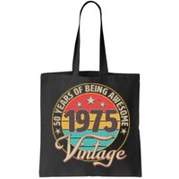 Vintage 1975 50 Years Of Being Awesome Bag