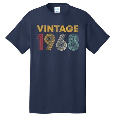 Vintage 1968 55th Birthday Present Gift  Wo 55 Years Old Tall T-Shirt