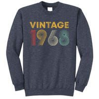 Vintage 1968 55th Birthday Present Gift  Wo 55 Years Old Sweatshirt