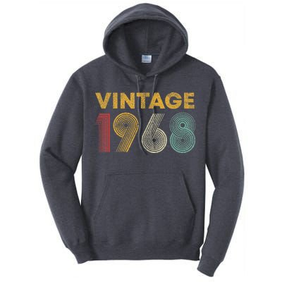 Vintage 1968 55th Birthday Present Gift  Wo 55 Years Old Tall Hoodie