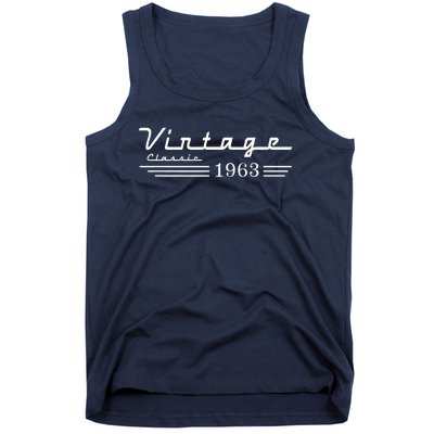 Vintage 1963 59th Birthday Tank Top