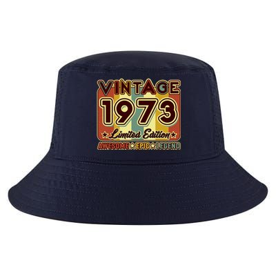 Vintage 1973 50th Birthday Limited Edition Awesome Epic Legend Cool Comfort Performance Bucket Hat