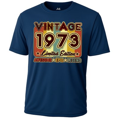 Vintage 1973 50th Birthday Limited Edition Awesome Epic Legend Performance Shirt
