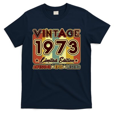 Vintage 1973 50th Birthday Limited Edition Awesome Epic Legend T-Shirt
