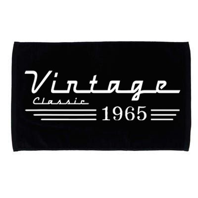 Vintage 1965 57th Birthday Microfiber Hand Towel