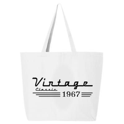 Vintage 1967 55th Birthday 25L Jumbo Tote