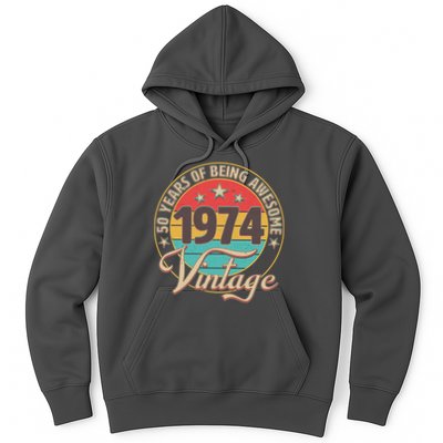Vintage 1974 50 Years Of Being Awesome Hoodie