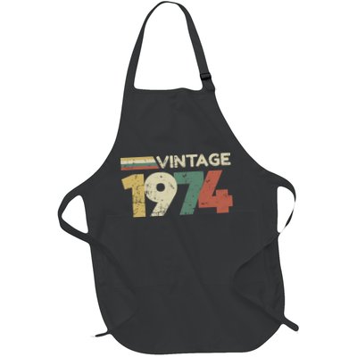 Vintage 1974 50th Birthday 2024 Apron