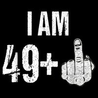 Vintage 1969 50th Birthday Shirt I Am 49 Plus Middle Finger Toddler Hoodie