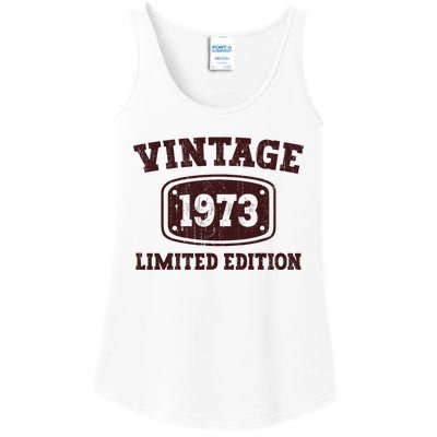 Vintage 1973 51 Year Old 51st Birthday Gift For Ladies Essential Tank