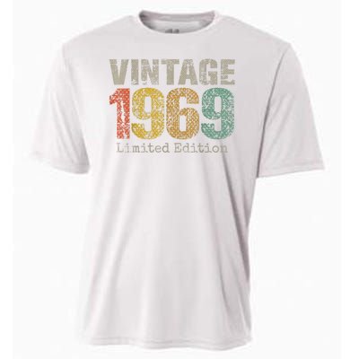 Vintage 1969 55th Birthday Gifts 55 Year Old Cooling Performance Crew T-Shirt