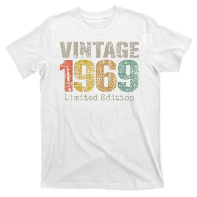 Vintage 1969 55th Birthday Gifts 55 Year Old T-Shirt