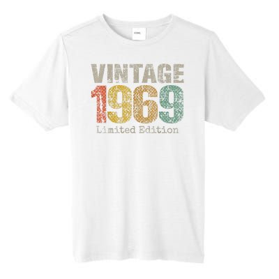 Vintage 1969 55th Birthday Gifts 55 Year Old Tall Fusion ChromaSoft Performance T-Shirt