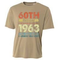 Vintage 1963 60 Year Old Gifts Limited Edition 60th Birthday Cooling Performance Crew T-Shirt