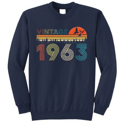 Vintage 1963 60 Years Old 60th Birthday Gifts For Women Sweatshirt