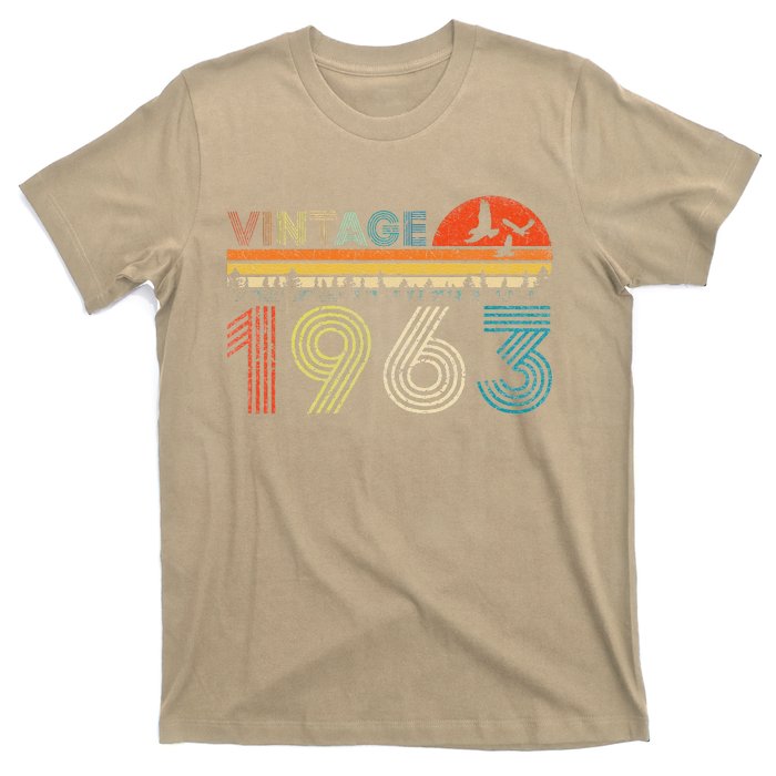 Vintage 1963 60 Years Old 60th Birthday Gifts For Women T-Shirt