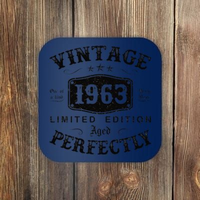 Vintage 1963 60 Years Old 60th Birthday Gifts For Coaster