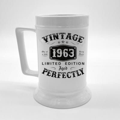 Vintage 1963 60 Years Old 60th Birthday Gifts For Beer Stein