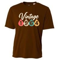 Vintage 1964 60th Birthday Retro Teardrop Design Cooling Performance Crew T-Shirt