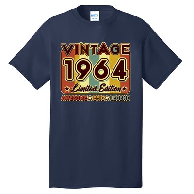 Vintage 1964 60th Birthday Limited Edition Awesome Epic Legend Tall T-Shirt